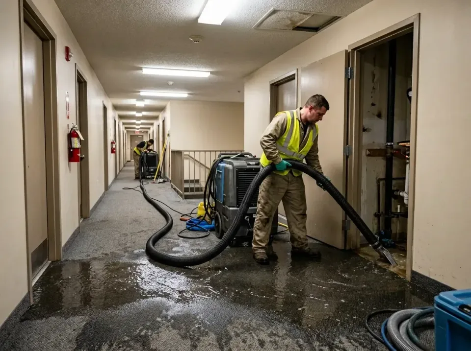 multi-unit-apartment-hallway-f-005 — frequently asked questions, Emergency Burst Pipe Water Extraction & Removal in Sebastop…